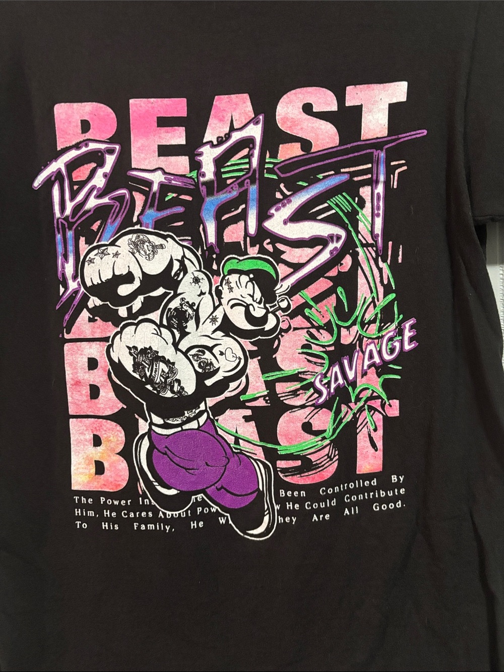 Graphic 'Beast' Savage Tee